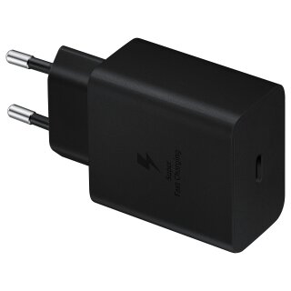 Samsung Schnellladegerät 45W Netzteil inkl. Datenkabel USB Type-C black