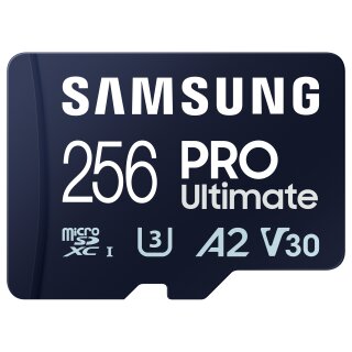 CARD 256GB Samsung PRO Ultimate microSDXC 200MB/s +Adapter