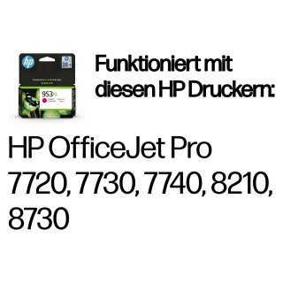 HP Tinte 953XL F6U17AE Magenta