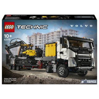LEGO Technic Volvo FMX LKW mit EC230 Electric Raupenbagger 42175