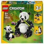 LEGO Creator Wilde Tiere: Pandafamilie 31165
