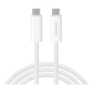 4smarts USB-C Kabel PremiumCord 240W 1.5m. wei