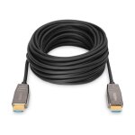 DIGITUS HDMI AOC Hybrid Glasfaserkabel UHD 8K 10m schwarz