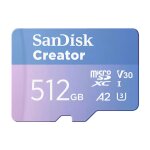 STICK Sandisk SD CARD Sandisk Creator MicroSD 512GB