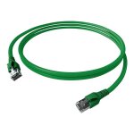 EASYLAN FlexBoot Patchkabel Kat.6A S/FTP grun 0.5m