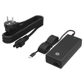 CONCEPTRONIC Ladegerät 1Port GaN USB-C Desk 100WPD3.0/PPS sw