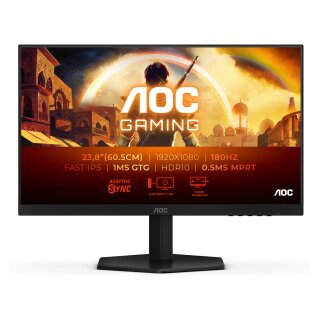 61cm/24" (1920x1080) AOC 24G42E Gaming 16:09 HDMI+DP black/grey