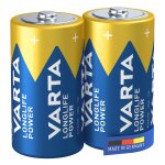 Batterie C (LR14) 1.5V *Varta* High Energy - 2-Pack