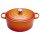 Le Creuset Signature Bräter rund 20 cm ofenrot