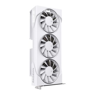 RX 9060 XT 16GB XFX Radeon SWIFT OC GDDR6 3 Fan white