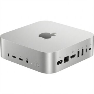 Mac Mini Z1JV M4 Pro 12C CPU/16C GPU/16C N.E. 24GB 4TB SSD Gbit Eth DE Silber