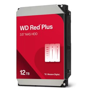 12TB WD Red Plus SATA 6Gb/s 8.89cm 3.5Zoll HDD