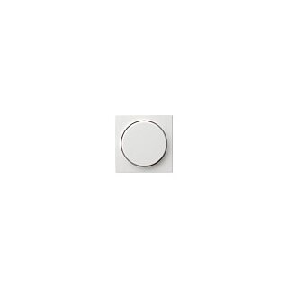 GIRA - System 55 - Abdeckung mit Knopf für Drehdimmer *reinweiss seidenmatt*