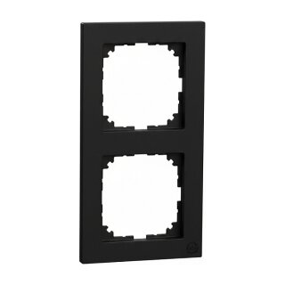 MERTEN MEG4020-3603 M-Pure-Rahmen. 2fach. schwarz matt. M-Pure