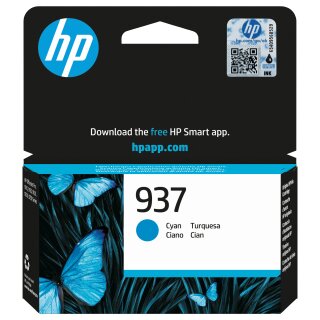 HP 937 CYAN ORIGINAL INK