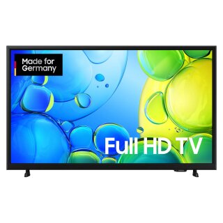 80,0cm/32" (1920x1080) Samsung GU32F6009FUXZG 16:9 LED 50Hz HDMI USB WLAN Triple Tuner HDR10 Speaker Black