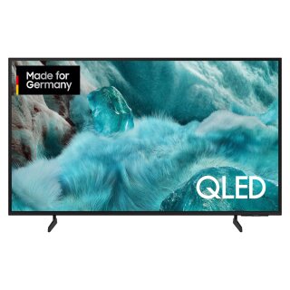 125cm/50" (3840x2160) Samsung GQ50Q7F2AUXZG 16:9 QLED 50Hz 3x HDMI USB WLAN Triple-Tuner Smart TV HDR10+ Black