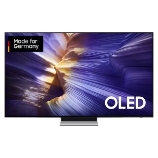 138cm/55" (3840x2160) Samsung GQ55S90FAE 16:9 OLED 144Hz 4x HDMI 2.1 2x USB LAN WLAN Twin-Tuner Dolby Atmos HDR10+ Titan Black