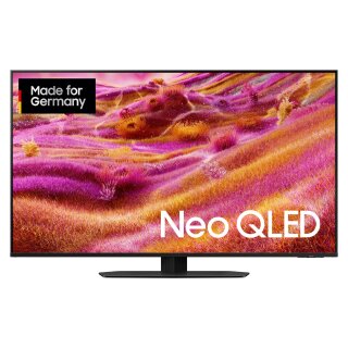 108cm/43" (3840x2160) Samsung GQ43QN90FATXZG 16:9 Neo QLED Mini-LED 120Hz 4x HDMI 2x USB WLAN Twin-Tuner Dolby Atmos Smart TV Titan Black