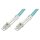 DIGITUS LWL Patchkabel LC -> LC 15.00m Multimode Duplex OM3