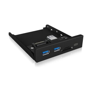 HUB ICY BOX IB-HUB1417-i3 - Hub - 2 x SuperSpeed USB 3.0 + 1 x USB-C