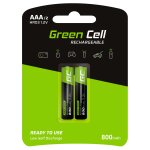 Green Cell Akku 2xAAA HR03 800mAh