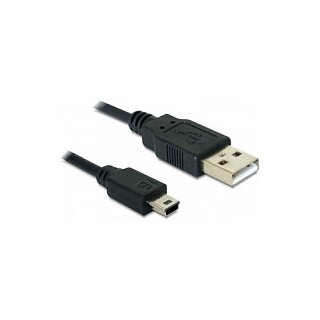 DELOCK Kabel USB 2.0 mini B Standard 5-Pin 0.7m