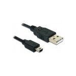 DELOCK Kabel USB 2.0 mini B Standard 5-Pin 0.7m