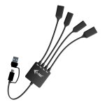 I-TEC USB-C/USB-A Cable HUB 4 port 2x USB-C 3.2 Gen 1 2x...
