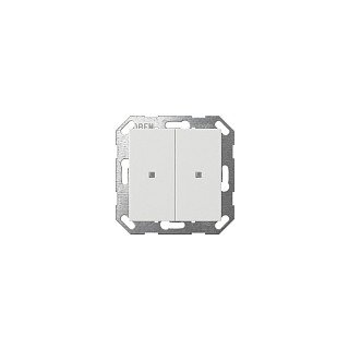 GIRA 517303 KNX Taster Wippe 2f System 55 Reinweiß