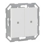 GIRA 517303 KNX Taster Wippe 2f System 55 Reinweiß