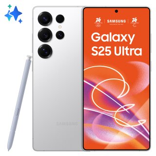 Samsung Galaxy S25 Ultra 5G Dual Sim 12RAM 256GB titanium whitesilver"