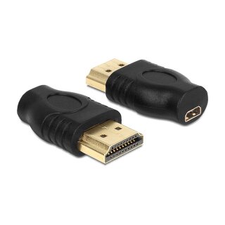 Adapter HDMI Micro-D Buchse > HDMI-A Stecker