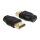 DELOCK Adapter HDMI-A Stecker > micro HDMI-D Buchse