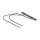 DELOCK Antenne Doppel WLAN MHF IV Stecker 802.11 ac/a/h/b/g/n 5 dBi 2x150mm PCB intern