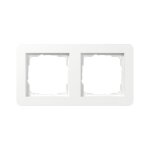 GIRA 0212150 Abdeckrahmen 2f Gira E1 Reinwei