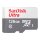 CARD 128GB Sandisk Ultra Lite White/Gray microsdxc 100MB/s Class 10 UHS-I 3x5 pack - Extended Capacity SD (MicroSDHC)