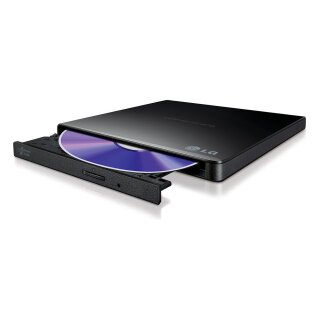 Externer DVD-Brenner LG GP57EB40 Slim USB black (Export)