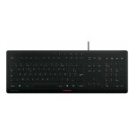 Cherry STREAM PROTECT KEYBOARD Corded FR-Layout schwarz