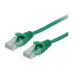 Equip Patchkabel Cat6 U/UTP 2xRJ45 15.00m grün...