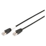 DIGITUS Patchkabel Cat6 S/FTP 2xRJ45 10.0m schwarz Outdoor