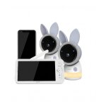Arenti 4MP Wi-Fi Baby Kit with dual cameras + LCD