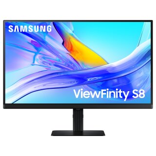68cm/27" (3840x2160) Samsung LS27D800UAUXEN 16:9 4K UHD IPS 5ms 60Hz DP HDMI USB-C Pivot KVM Black