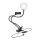 Logilink Smartphone-Ringlicht-Klemmhalterung. DM 8.5cm