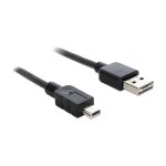 Kabel EASY-USB 2.0 Typ-A Stecker > USB 2.0 Typ Mini-B...