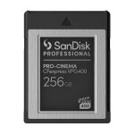 CARD SANDISK Professional PRO-CINEMA 256GB express VPG400...