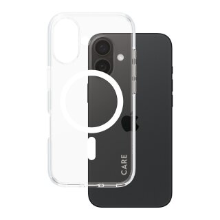 CARE Case Flagship White MagSAFE iPhone 16