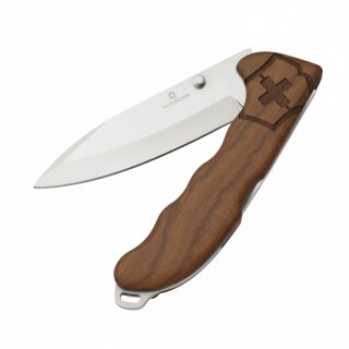 Schweizer Taschenmesser Hunter Evoke Wood, Klappmesser mit Holzgriff