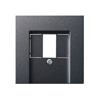 GIRA 027628 Abdeckung TAE+Stereo+USB System 55 anthrazit