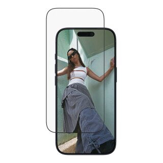 Panzerglass SAFE. by PanzerGlass Screen Protector w. Black Frame iPhone 17 Pro | Ultra-Wide Fit w. EasyAligner